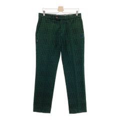 人気 BEAMS GOLF ビームス ゴルフ パンツ チェック グリーン メンズ
