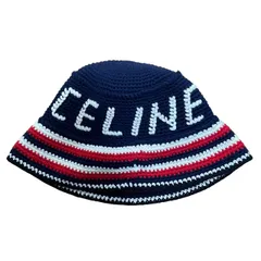 【CELINE】22SS KNIT BUCKET HAT セリーヌ トリコロール バケットハット クロシェ