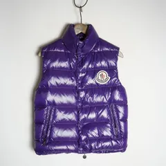 値下げ！希少【美品】Moncler TIBBダウンベストパープル紫 サイズ1 値下げ！希少【美品】Moncler TIBBダウンベストパープル紫 サイズ1