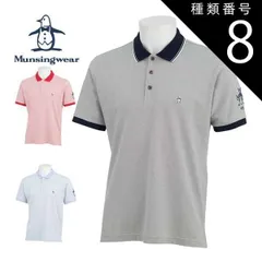 種類8：RD00(レッド)/L マンシングウェア シーズンコレクション ドット 鹿の子 半袖 ポロシャツ ゴルフウェア メンズ 2025年春夏モデル M-3L MG5SHS82M 