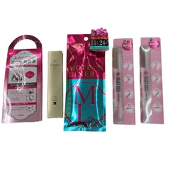 186000 新品未使用 メイクアップ コスメ まとめ売り 5点 スカルプD まつ毛美容液 マスカラ下地 エレガンスカールラッシュフィクサー アイライナー ディジードール ブロウライナー BR-03 BR-01