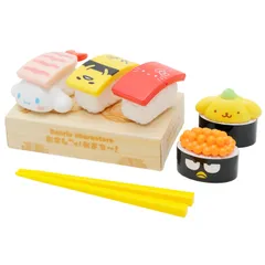 オンダ(Onda) サンリオ キャラクターズ sanrio おもちゃ おままごとセット 女の子 すし ヘイ!おまち～! お寿司屋さん クロミ ポムポムプリン 