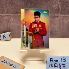 2020 Topps Chrome Charles Leclerc Scuderia Ferrari Refractor Parallel カード