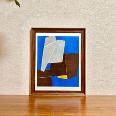 美品 深沢幸雄「女性と鳥」銅版画 彩色 1975年作 直筆サイン入り 額縁