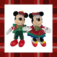 ディズニー クリスマス 2025【ミッキー＆ミニー】ぬいぐるみバッジ 東京ディズニーリゾート TDR