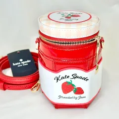 Kate Spade ケイトスペード ショルダーバッグ イチゴモチーフ レッド