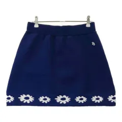 サイズ：1 PEARLY GATES パーリーゲイツ 2023年モデル ニットスカート 花柄 ネイビー系 [240101563055] ゴルフウェア レディース ストスト