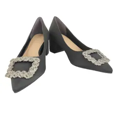 ランダ RANDA ビジューバックル パンプス レディース JPN：22 