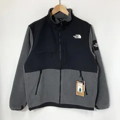 THE NORTH FACE ザノースフェイス デナリジャケット NA72450 タグ付 フリース ツートンカラー Mサイズ ブラック グレー アウター A15252◆