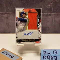 2021 Topps Inception Yordan Alvarez 029/125 直筆サインカード Houston Astros Jumbo パッチ Card カード