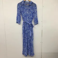 ZARA ザラ ワンピース ロングスカート 半袖ロングワンピース フレアスカート ウエスト切り替えのサムネイル