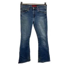メキシコ製 Levi's 519 デニムパンツ 7 ブルー リーバイス ジップアップ アメカジ ジーンズ デニム コットン フレアパンツ 2511-238