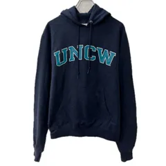 Champion ロゴスウェット パーカー S ネイビー チャンピオン フーディー プルオーバー プリント カットソー トップス 秋物 a711-5943