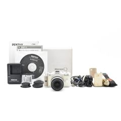 ペンタックス PENTAX Q ブラック レンズキット 箱説つき - メルカリ