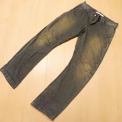 )622★ EDWIN エドウイン 455 フラップポケット インディゴ ユーズド加工 デニムパンツ w32 ジーンズ 古着