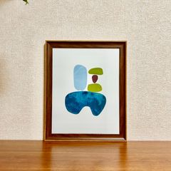 新品☆額縁付アートポスター☆Vintage Reproduction（ヴィンテージ・リ