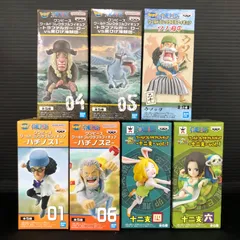 新品未開封 中古 ONE PIECE ワンピース ワールドコレクタブルフィギュア 7体セット