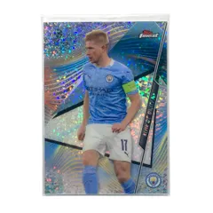 TOPPS サッカーカード FINEST KEVIN DE BRUYNE MANCHESTER CITY /175 #75 送料無料 中古 IT2
