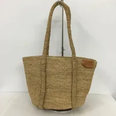 agnes b. アニエス・ベー ハンドバッグ UAX02-01 TANAラフィアトートバッグ