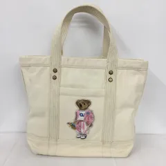 POLO RALPH LAUREN ポロラルフローレン トートバッグ ポロベア キャンバス