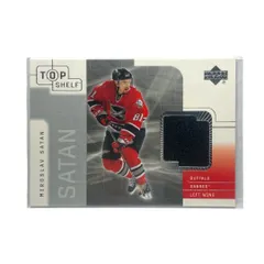 UPPER DECK NHLカード TOP SHELF MIROSLAV SATAN SABRES #TJ-MS 送料無料 中古 IT2
