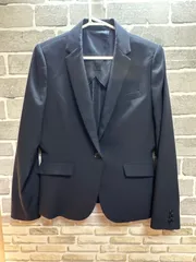 A【A19-73】◇m.f.editoriai    Lサイズ　　スーツ3点セット　ジャケット　パンツ　スカート　紺色