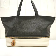 【希少 美品】ferragamo フェラガモ ガンチーニ トートバック バイカラー （SNA）225092809008FA