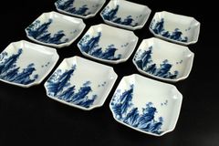 古伊万里 伊万里 染付 八角鉢 蔵出し 10客 - メルカリ