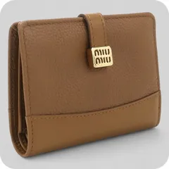 ミュウミュウ MIUMIU 財布 レディース 5ML058 レザー 折り財布のサムネイル