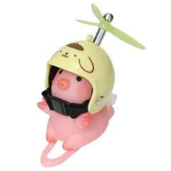 ポムポムプリン マスコット サイクリングマスコット ブタ サンリオ プレゼント キャラクター グッズ 