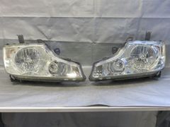 ホンダ 純正 RK ステップワゴン ヘッドライト ヘッドランプ 左右 現状