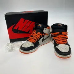 【中古品】NIKE ナイキ 555088-180 Air Jordan 1 Retro High OG Electro Orange エア ジョーダン 1 レトロ ハイ スニーカー 【160-251019-WA-01-iwa】