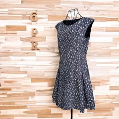 フィラゴルフ】バイカラー メッシュ ボーダー ゴルフ ワンピース M