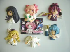 ♯Hwl01AZ　魔法少女まどか☆マギカレリーフマグネット全6種