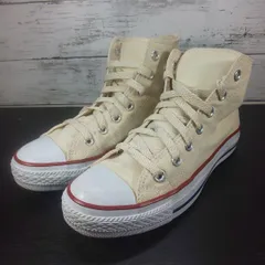 CONVERSE ALLSTAR HICUT コンバース オールスターハイカット 24.0cm ホワイト キナリ 1603 L11059