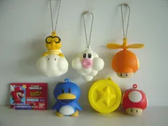 ★Ghv10QZNewスーパーマリオBRO.Wiiふにゅふにゅマスコット全6種