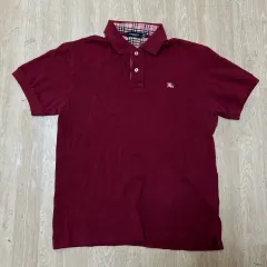 バーバリー ロンドン ノヴァチェック PK 半袖 カラーTシャツ XL/105