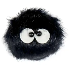 【中古】バッジ・ピンズ まっくろくろすけ ぬいぐるみバッジ 「となりのトトロ」