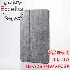 [bn:0] ELECOM　11インチiPad Pro(M4) フラップケース 薄型軽量 カラーエッジ 背面クリア　TB-A25PMWVFCBK　ブラック