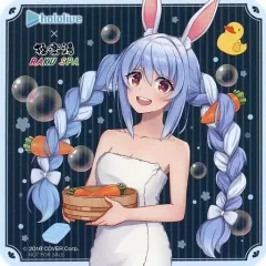 【中古】マグカップ・湯のみ 兎田ぺこら コースター 風呂の日ver. 「ホロライブ×極楽湯・RAKU SPA フロライフ」 メニュー注文特典