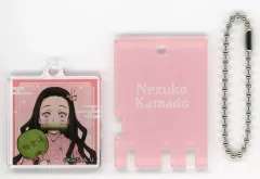 【中古】キーホルダー 竈門禰豆子 「鬼滅の刃×極楽湯・RAKU SPA 第四弾 ととのえ!みんなで極楽な休日 銭湯錠風キーホルダー」