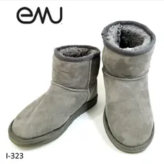 セール⭐️EMU エミュー  ムートン ショートブーツ ボア 高級スエード 24cmのサムネイル
