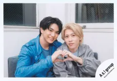 【中古】生写真(STARTO) Aぇ! group/正門良規・末澤誠也/横型・上半身/アルバム「D.N.A」MV＆ジャケ写オフショット/公式生写真