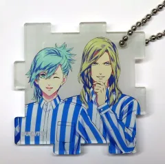 【中古】キーホルダー 美風藍＆カミュ アクリルパズルキーホルダー 「劇場版 うたの☆プリンスさまっ♪ TABOO NIGHT XXXX×ウェンディーズ」 対象商品購入特典