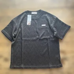 新品　ウィルダネス　ジャガードニットTシャツ　黒　L 男女共用　メンズ　レディース　アウトドアファッションのサムネイル