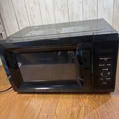 山善OB-R17TA 単機能電子レンジ　ブラック2025年