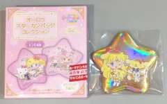 サンリオ 劇場版美少女戦士セーラームーンCosmos×サンリオキャラクターズ オーロラスターカンバッジコレクション エターナルセーラーヴィーナス×ポムポムプリン