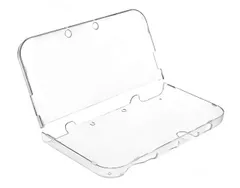 NEW 3DS LL/XL用 クリア保護ケース 耐衝撃シリコンカバー 全面保護 透明ハードケース