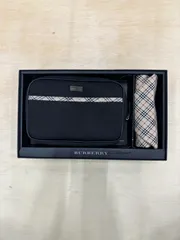 ■ BURBERRY バーバリー ポーチ＆ハンカチ ギフトセット