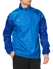 [プーマ] サッカー ウインドブレーカー ブルゾン 防風 撥水 TEAMCUP ウラトリコット ピステトップ 658811 メンズ エレクトリック ブルー レモネード(02) L [エレクトリック ブルー レモネード(02)] [L-XL Regular]